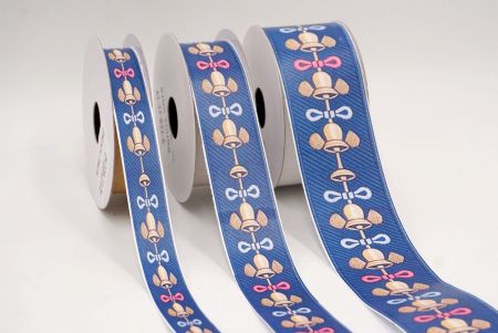 Schleife und Glocke Jacquardband_AI-KN